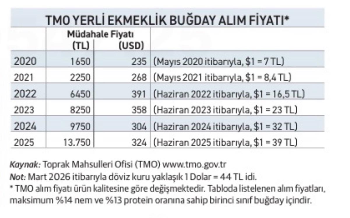BuXXdayXalXXmXfiyatXXXdolar 1 - Buğday, arpa ve fındığın fiyatı ne olacak?